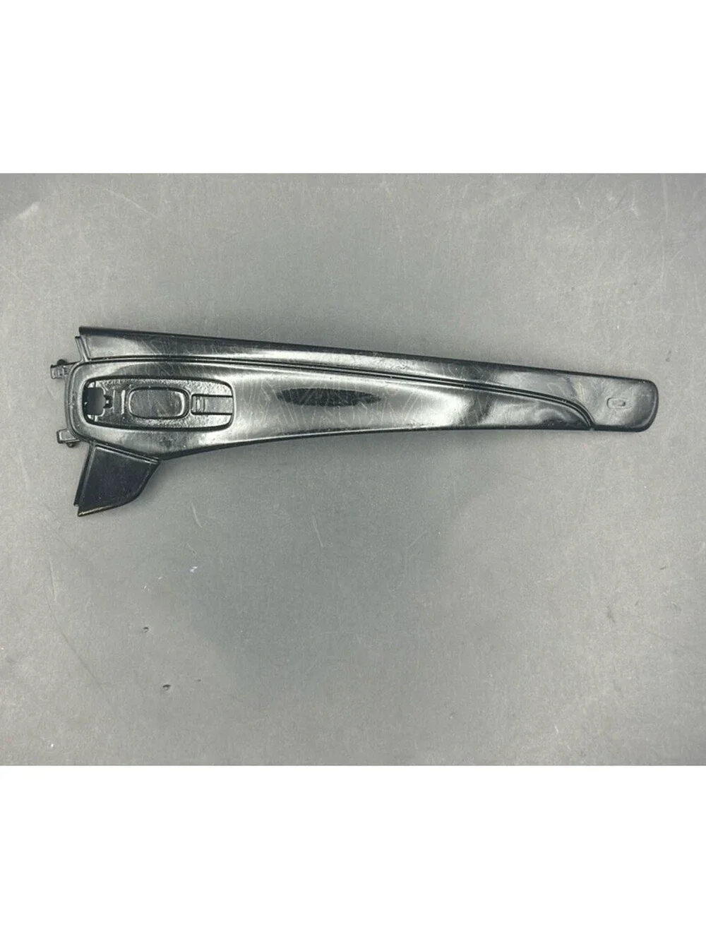 Oakley Batwolf OEM Polished Black Gold Text Left Replacement Arm